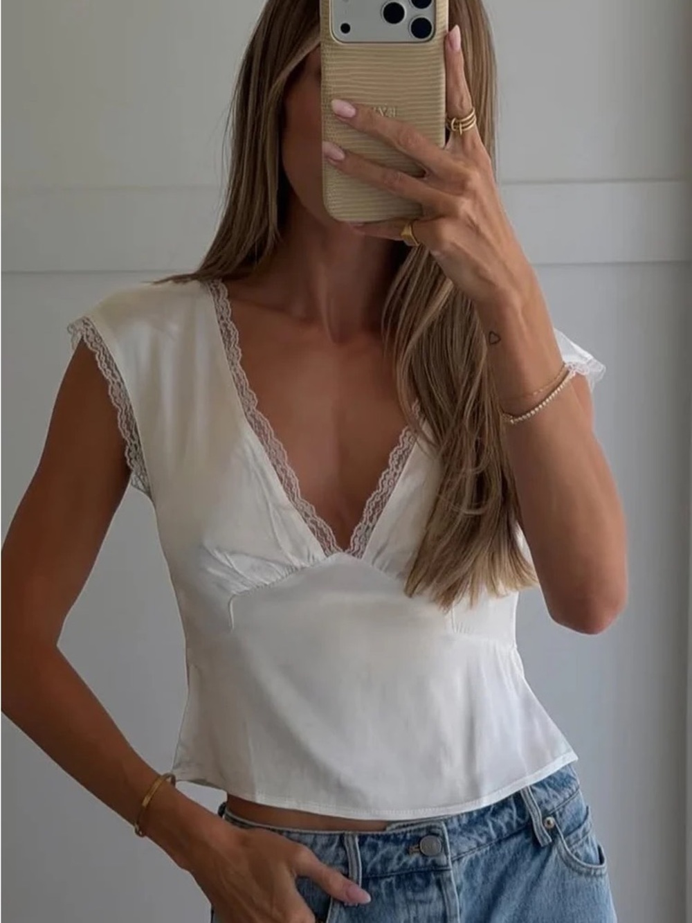 VINTAGE LOVER TIE BACK TOP WHITE with Matching Skirt